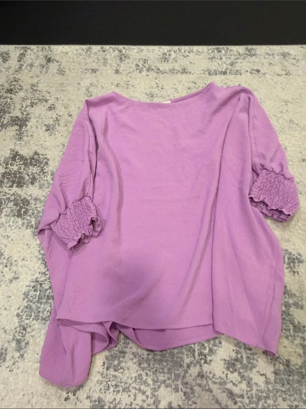Women's Three-Piece Blouse Set in Lavender, Red and Maroon